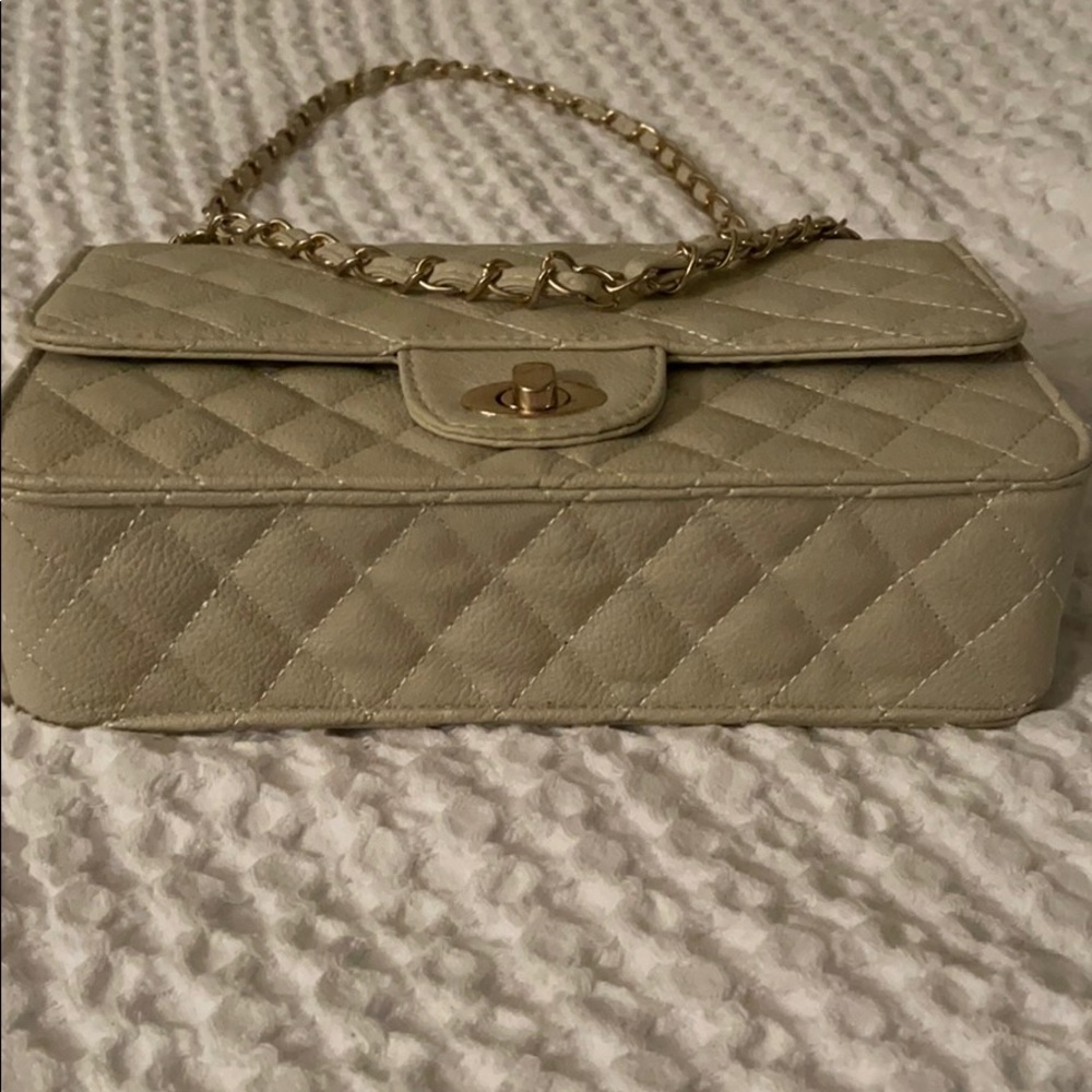 Beige Chain Bag - image 3